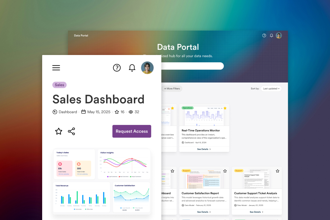 Enterprise Data Insights Portal